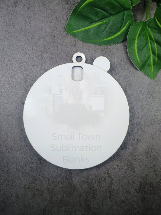 Blank Sublimation Christmas Countdown ornament