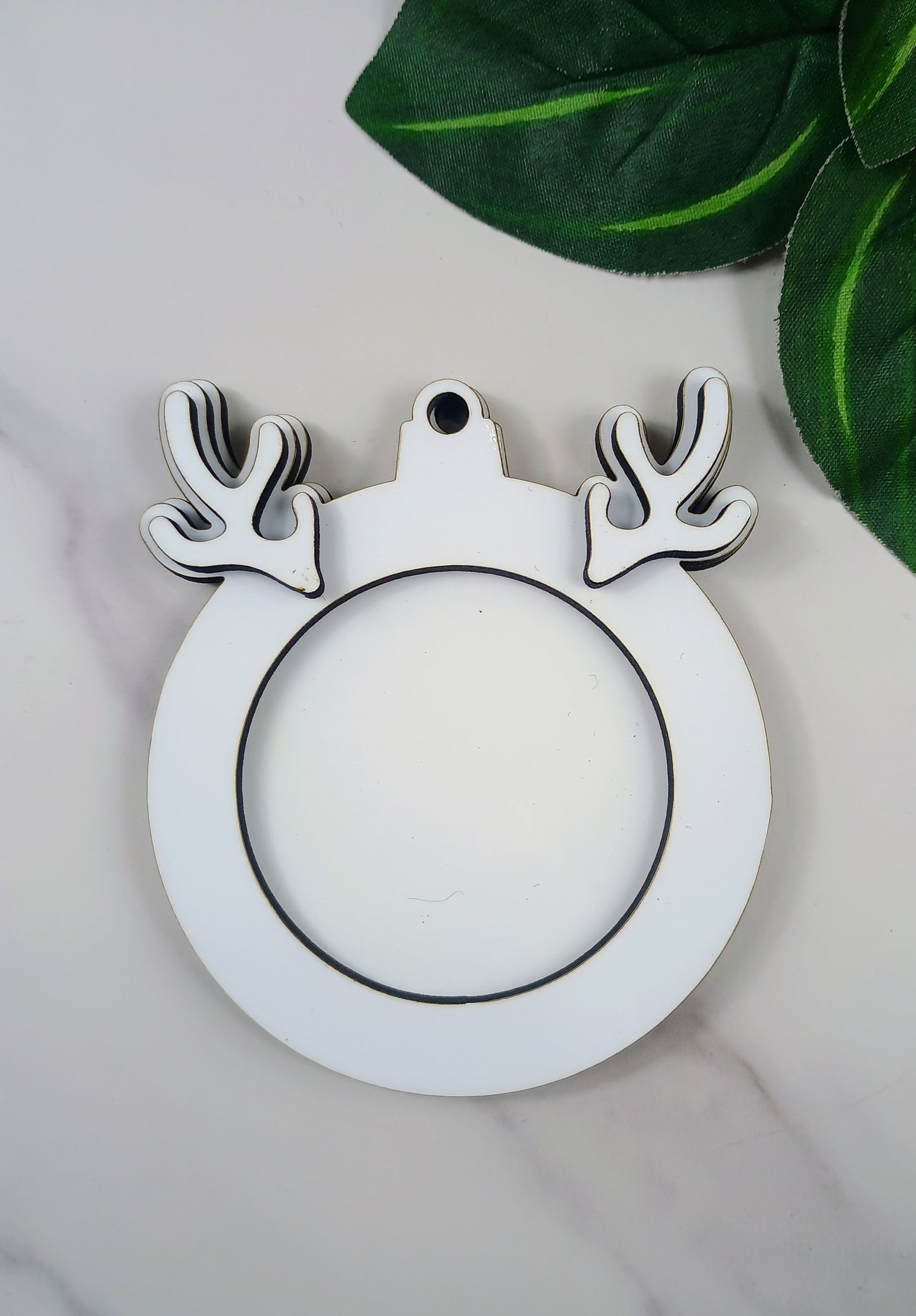 Antlers 3d ornament