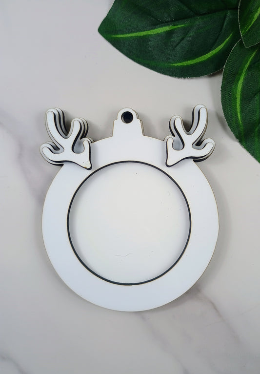 Antlers 3d ornament