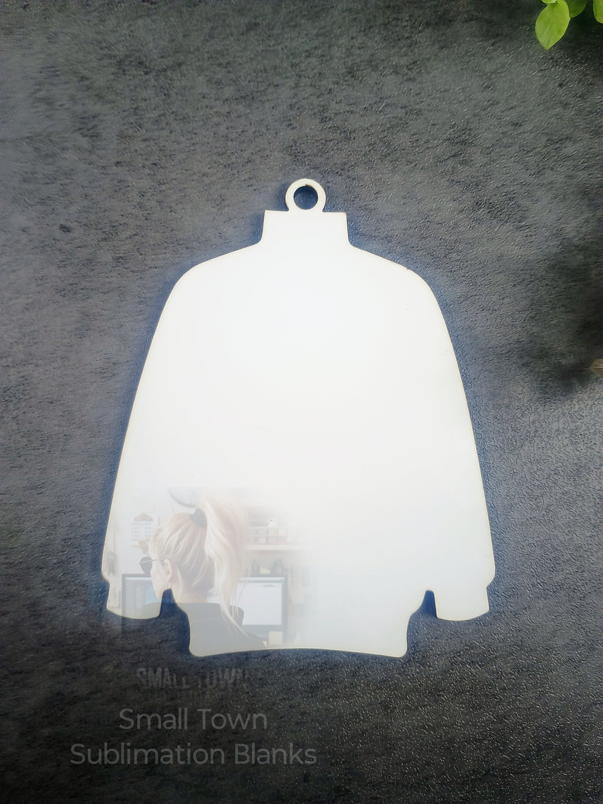 Ugly sweater Christmas ornament sublimation blank