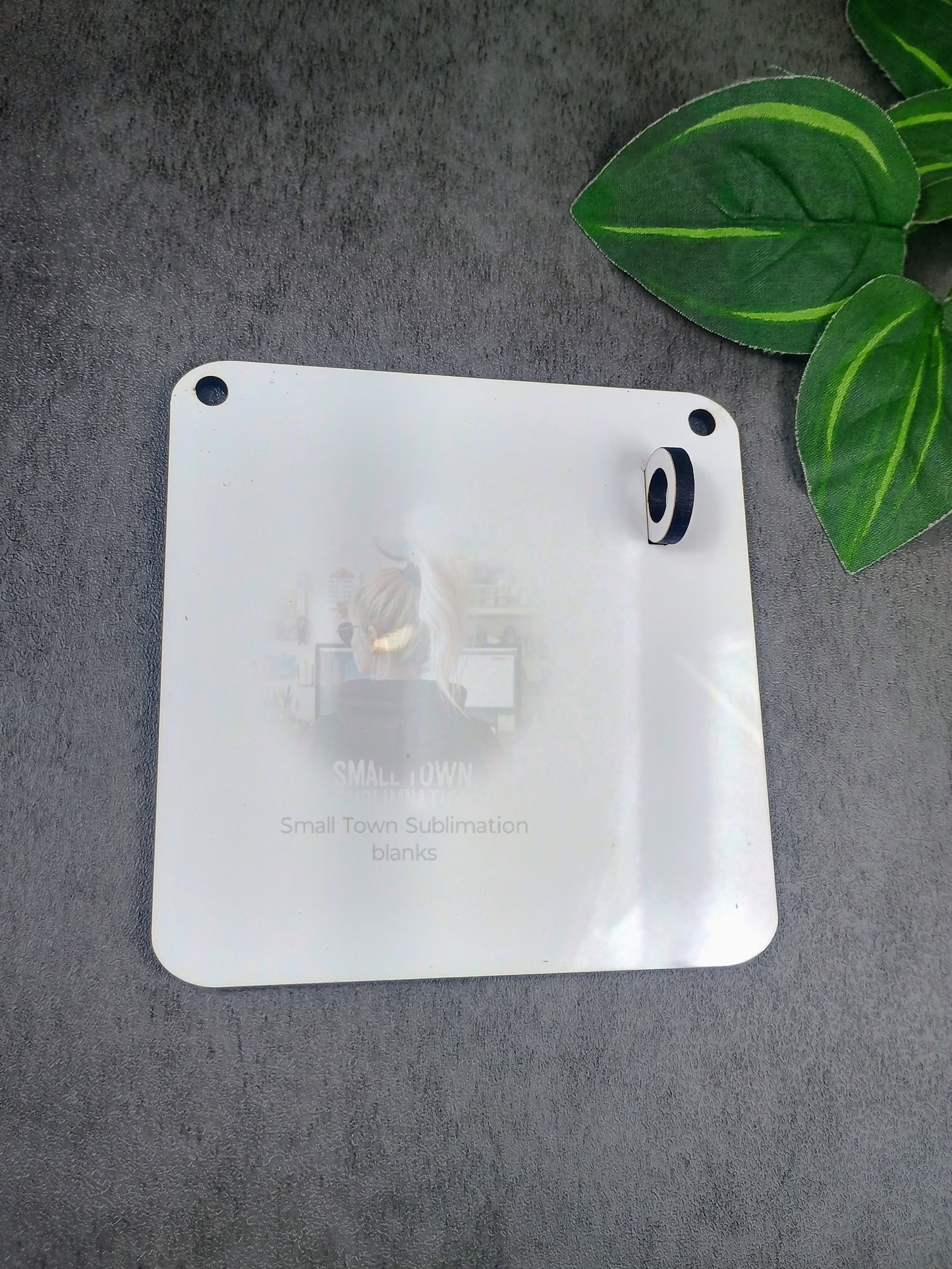 Charm hanger Christmas sublimation ornament blank