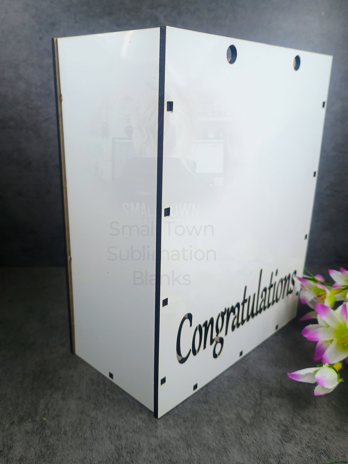 Decorative unique boxes for sublimation. Grad, congratulations, birthday, anniversary, teachers etc .....
