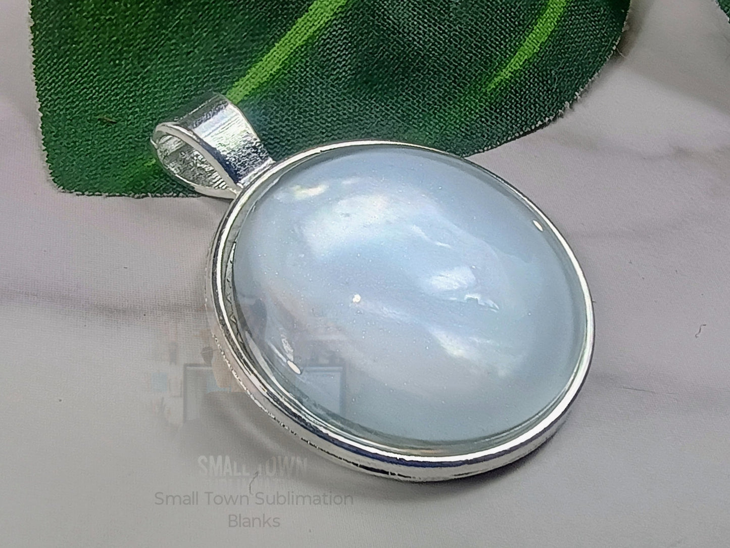 Glass dome pendant